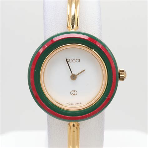 gucci interchangeable bezel watch|gucci watch replacement bezel.